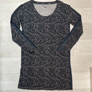 Victoria's Secret blue floral nightgown